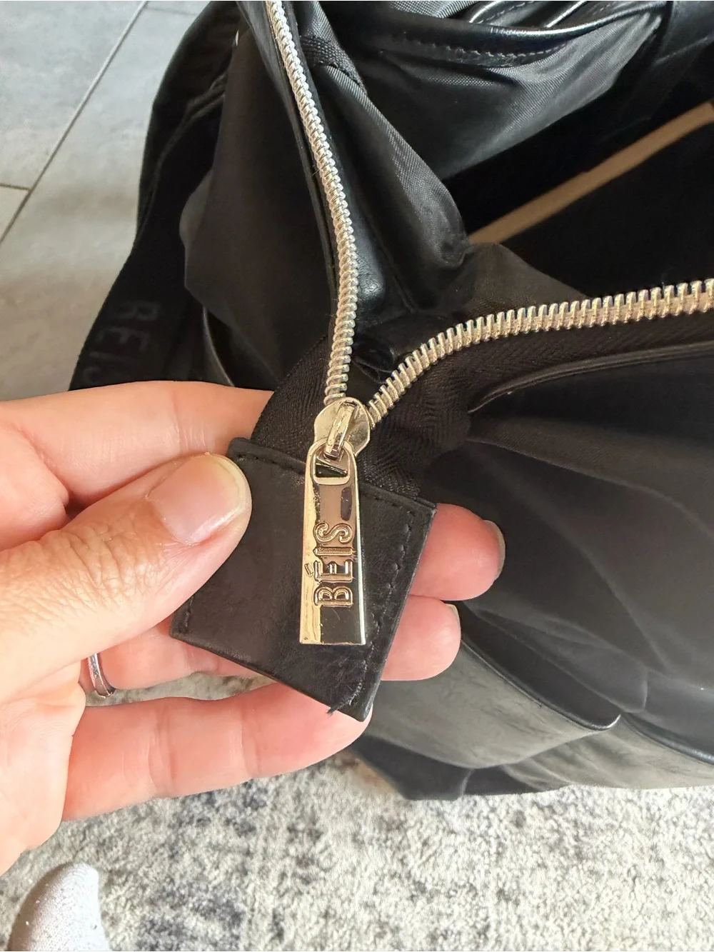 BEIS The Backpack Diaper Bag in Black